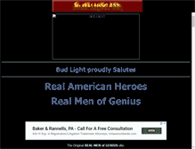 Tablet Screenshot of budlight.whipnet.com